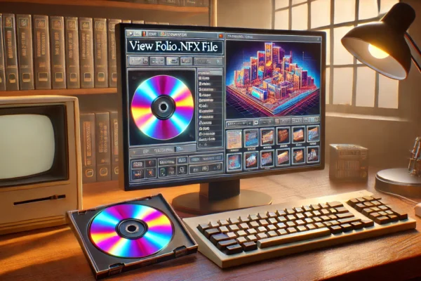 view folio .nfx file cd-rom